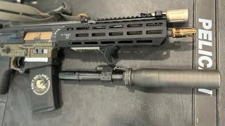 How to change an mcx barrel with minimal tools