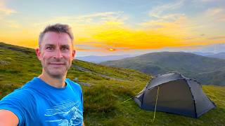 Coniston Magnificent 7 - Lake District Hiking & Camping in the Mountains
Ive come to the Lake District to take on the Coniston Magnificent 7 hiking trail. This lake district hike takes on 7 Wainwright walks. With a wild camp halfway through, this is a great way to experience the coniston mag 7 to its fulliest.
Im testing out the new Nortent Vern 1 3S backpacking tent as well as the new Fjallraven Kajka X-Latt 45 backpack.
The weather was great throughout with clear views from all the summits and not too much wind for my wild camping location.
The Seven Summits
Wetherlam – 762m
Swirl How – 802m
Great Carrs – 788m (features a WWII bomber crash memorial)
Grey Friar – 770m
Brim Fell – 796m
The Old Man of Coniston – 803m (highest point)
Dow Crag – 778m
Check out my Instagram for some awesome photos https://www.instagram.com/backpacking_uk/
Loop Ear Plugs https://amzn.to/43f3ULo Absolute game changer for me.
Visit my new Amazon Shop! https://www.amazon.co.uk/shop/backpackinguk
Wild Camping Gear includes:
Nortent Vern 1 3S backpacking tent
Fjallraven Kajka X-Latt 45 backpack
Big Agnes Rapide SL sleeping pad
Sierra Designs Nitro quilt
Pillow Strap
Nemo Fillow pillow
Soto Thermostack Cook Set Combo
Soto Windmaster camping stove
Katadyn BeFree water filter
Flextail Gear Tiny Pump 2X
Flextail 10000 power bank
Nitecore NU27 head torch
OMM Core hoody and bottoms
Inov-8 ultralight waterproofs
Fjallraven Barents Pro shorts
Inov-8 Mud Talon trail running shoes
Darn Tough socks
If you are into you hiking, backpacking and wild camping please SUBSCRIBE @BackpackingUK
Thanks, Andy
#wildcamping #backpacking #hikingadventures Coniston Magnificent 7 - Lake District Hiking & Camping in the Mountains