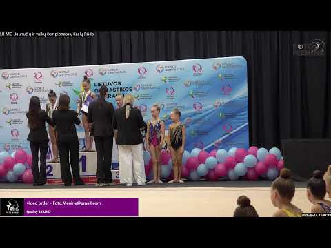Lietuvos menines gimnastikos Jaunučių ir vaikų čempionatas 2026.06.13/14,  Kazlų Rūda
