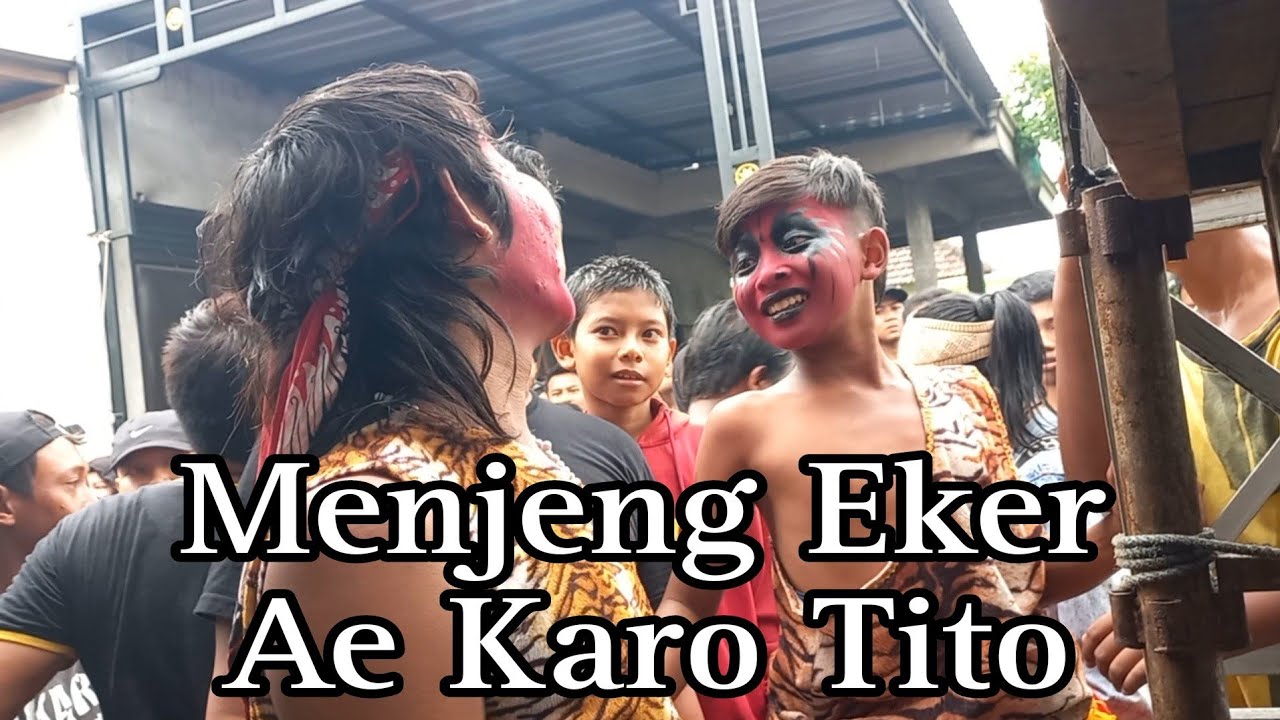 Mas Menjeng Ekerr ae Karo Tito‼️Situasi Jaranan Rogo Samboyo Putro Terkini