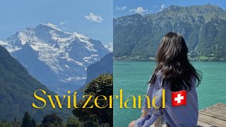 (eng) My first time in Switzerland🇨🇭| Travel vlog 🏔