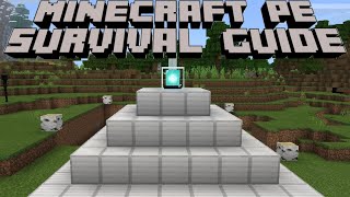 How To Make A Fully Powered Beacon: The Minecraft Pocket Edition Survival Guide Ep 26