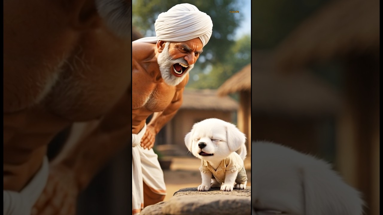 "Poor Puppy Started Crying 😢 🐕 Emotional Farmer Story" 