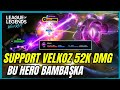 Vel’Koz Support: Çılgın Hasar! | Wild Rift Full Build + Rün