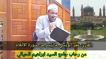 القارئ عمر الويسي سورة الأنعام