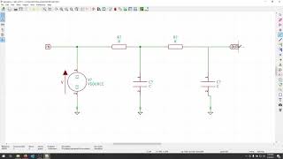 KiCAD - SPICE Introduction - RC Ladder