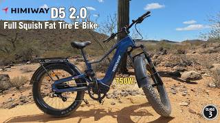 Himiway D5 2.0 Full Squish Fat Tire E-Bike Review & Speed Test (Phoenix, AZ Desert)