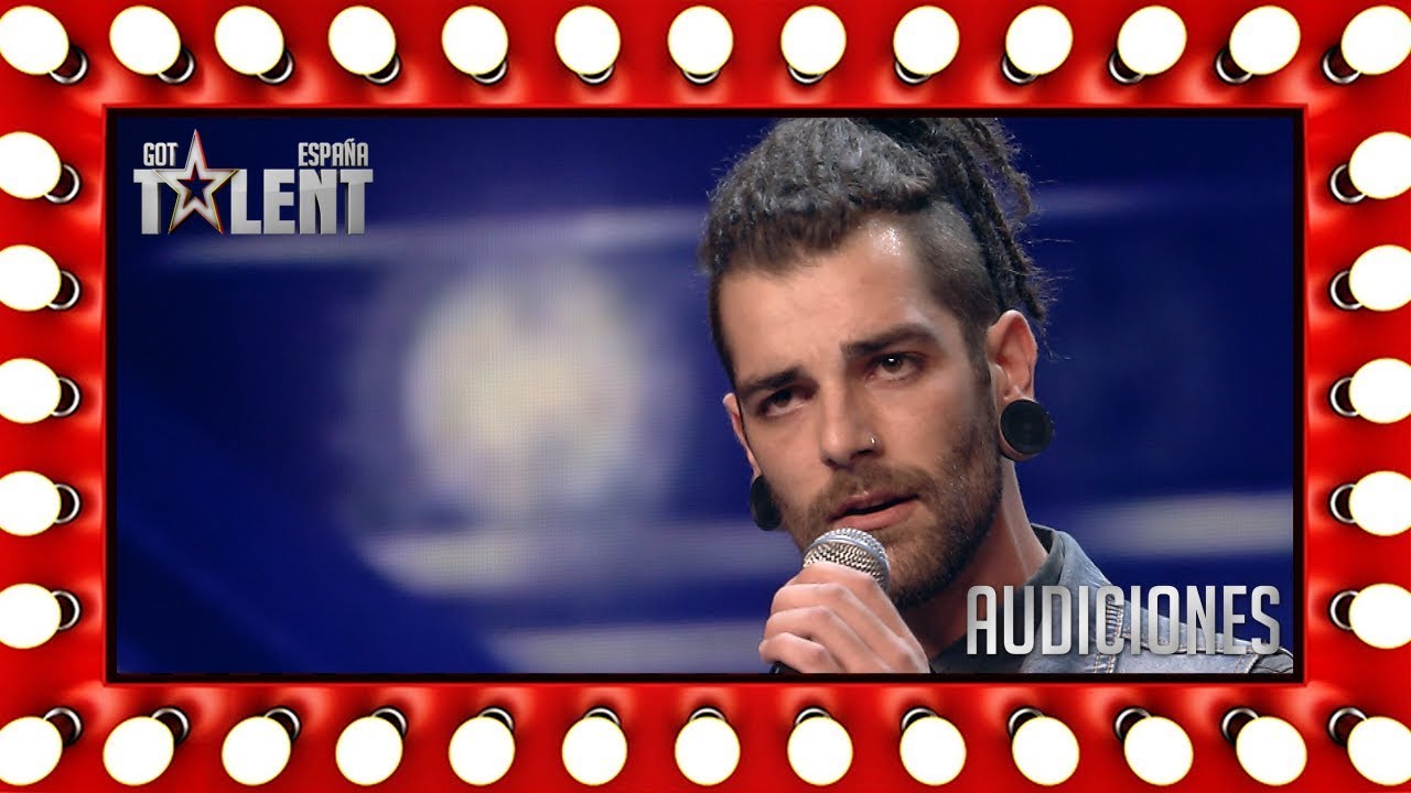 This tough guy ended up singing an Ed Sheeran' song | Auditions 5 | Spain's Got Talent 2018 telecinco got talent brandon