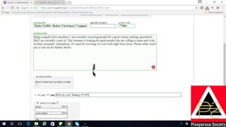 MCA Craigslist Training