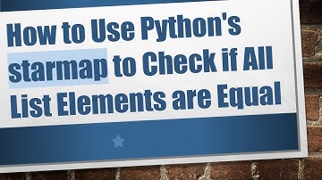 How to Use Python