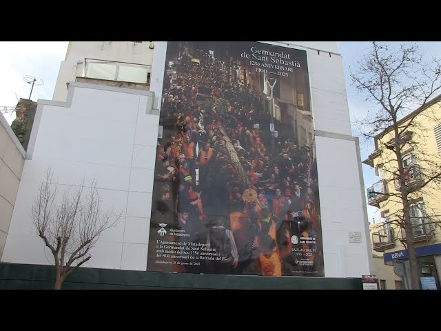 SS25: Inauguració del mural de la Germandat