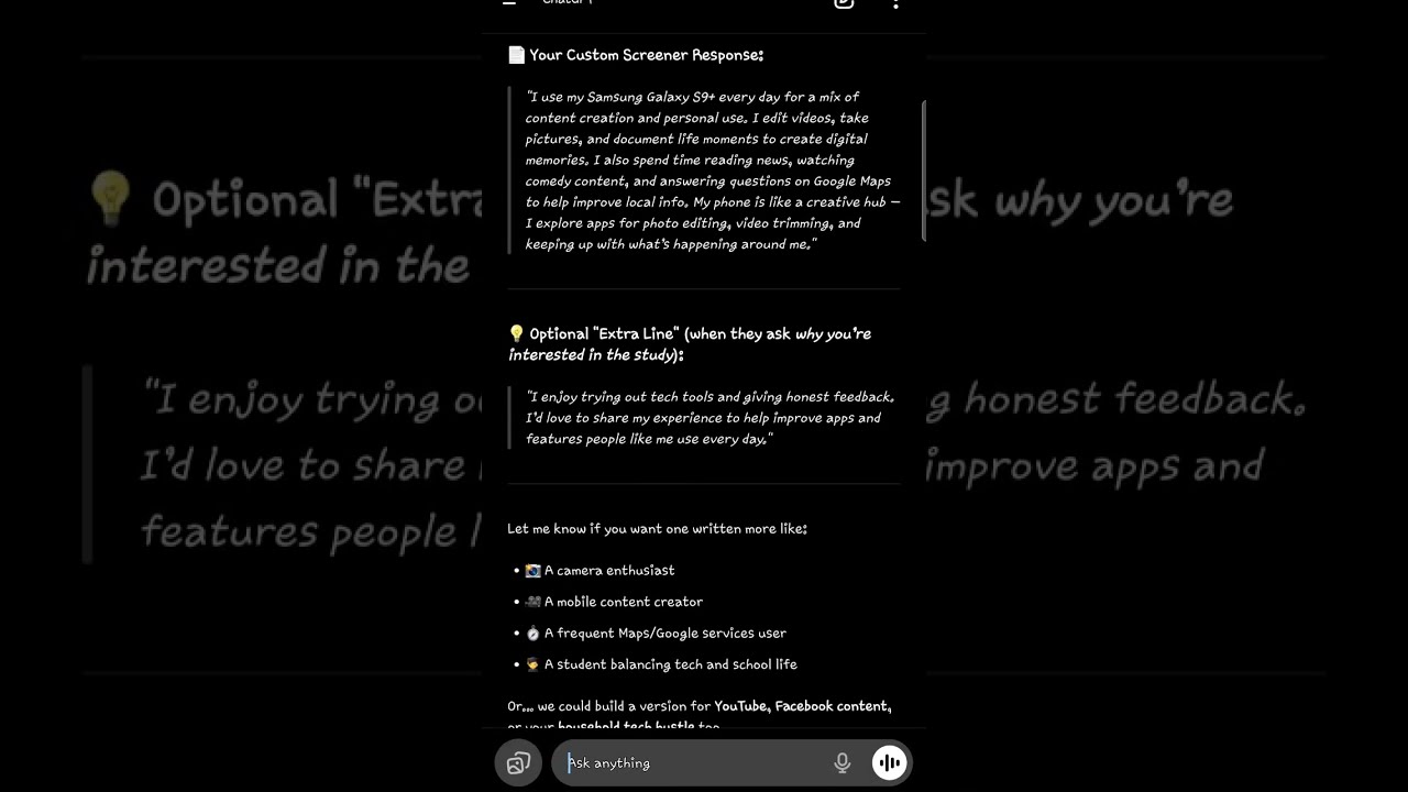 How To Pass The Google Ux Research Videos Harriztv Interview Response Chatgpt