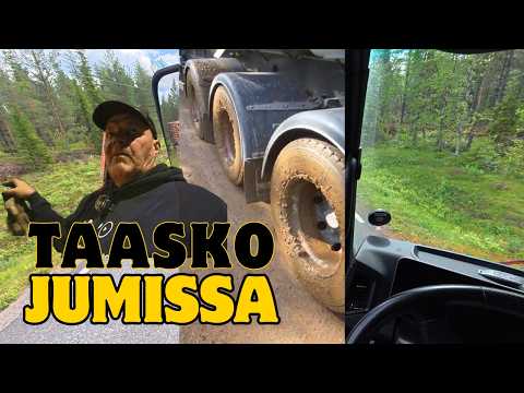 OMITUINEN HIIPPARI TULI VASTAAN JA JUHANNUKSEN JÄLKEISTÄ LANSSIEN SIIVUSTA 🪵🚛💨