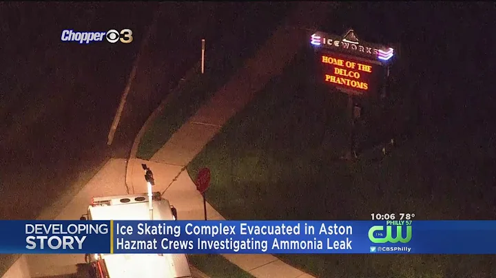 Ice Skating Complex Evacuated Due To Ammonia Leak In Aston