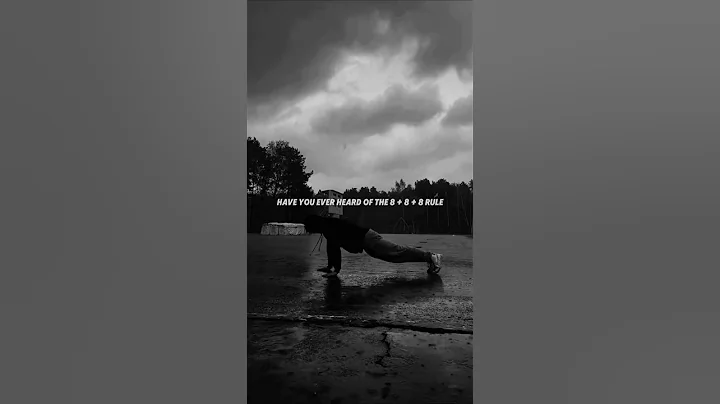 HAVE YOU EVER HEARD OF THE 8+8+8 RULE | Motivational Speech #motivation #shorts #denzelwashington