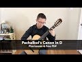 Pachelbel's Canon in D, Free PDF and Lesson for Classical Guitar