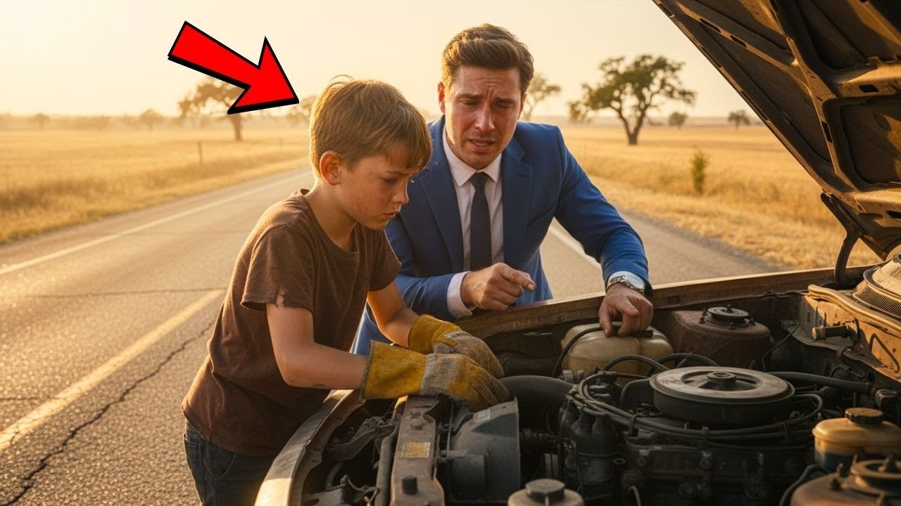 RAGAZZO POVERO RIPARA L’AUTO DI LUSSO DEL MILIARDARIO, FINO A QUANDO VEDE…