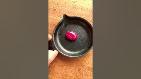 Ruby Yên Bái màu đẹp 10ct giá 5 triệu #gem #ruby #gemstone #love