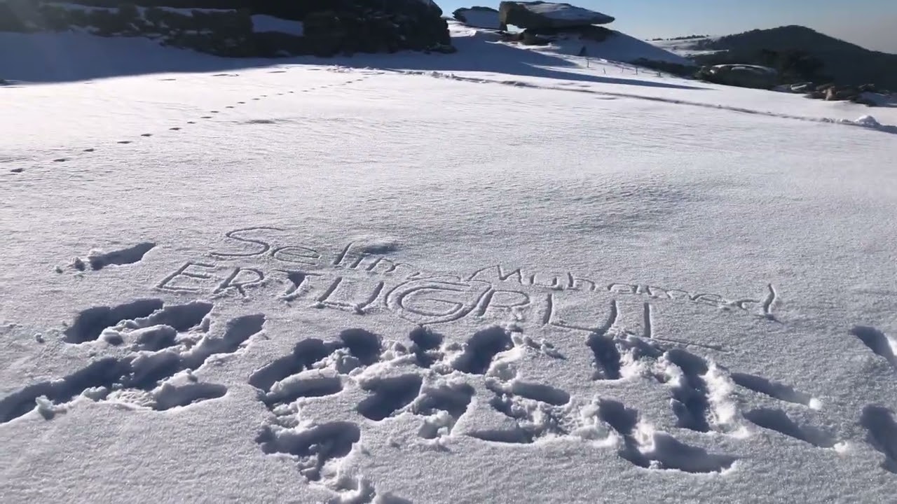 Madran Dağında Kar keyfi Madran Dağı