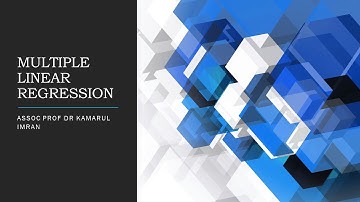 Multiple Linear Regression in RStudio