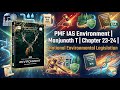 PMF IAS Environment  | Manjunath T | Chapter 23-24 | National Environmental Legislation