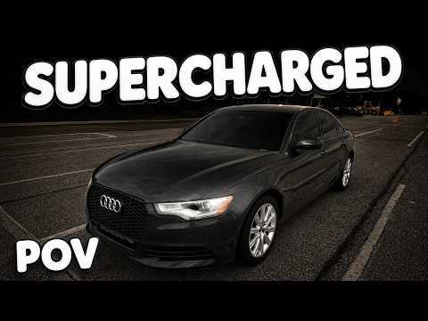 AUDI C7 A6 3.0T SUPERCHARGED LOUDEST WHINE POV