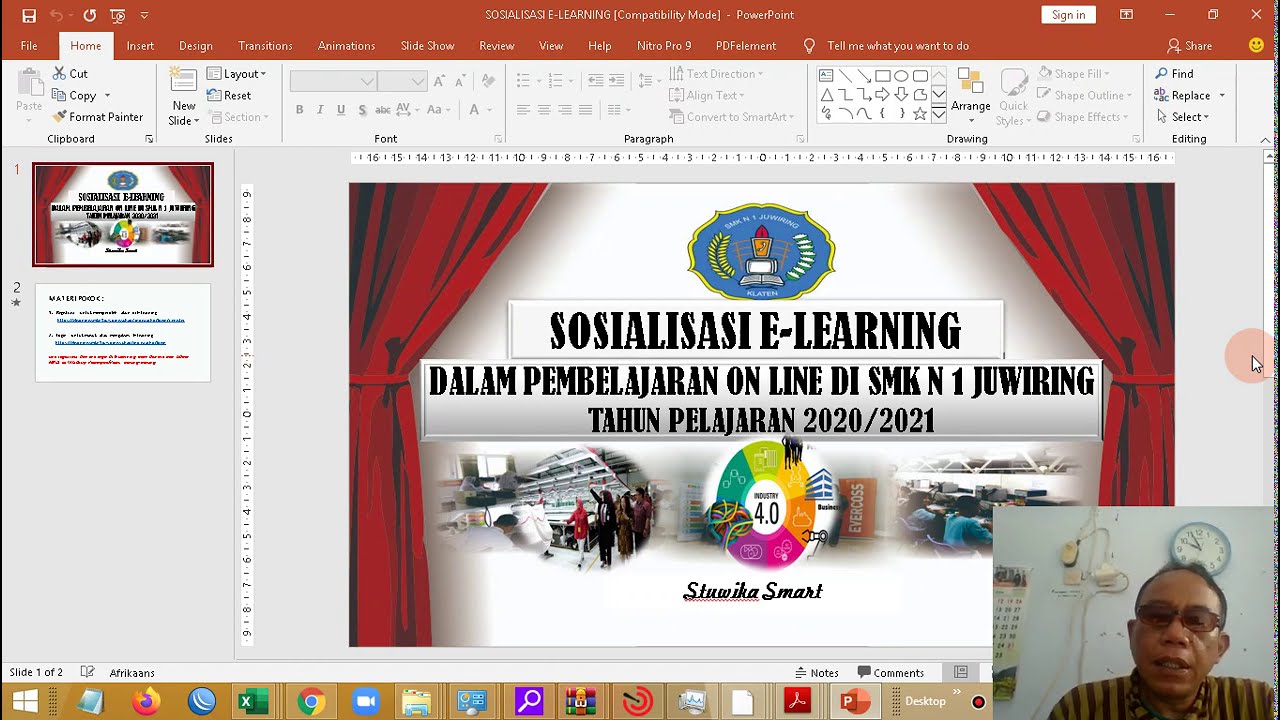 TUTORIAL FITUR TUGAS DAN MATERI DI E LEARNING - YouTube
