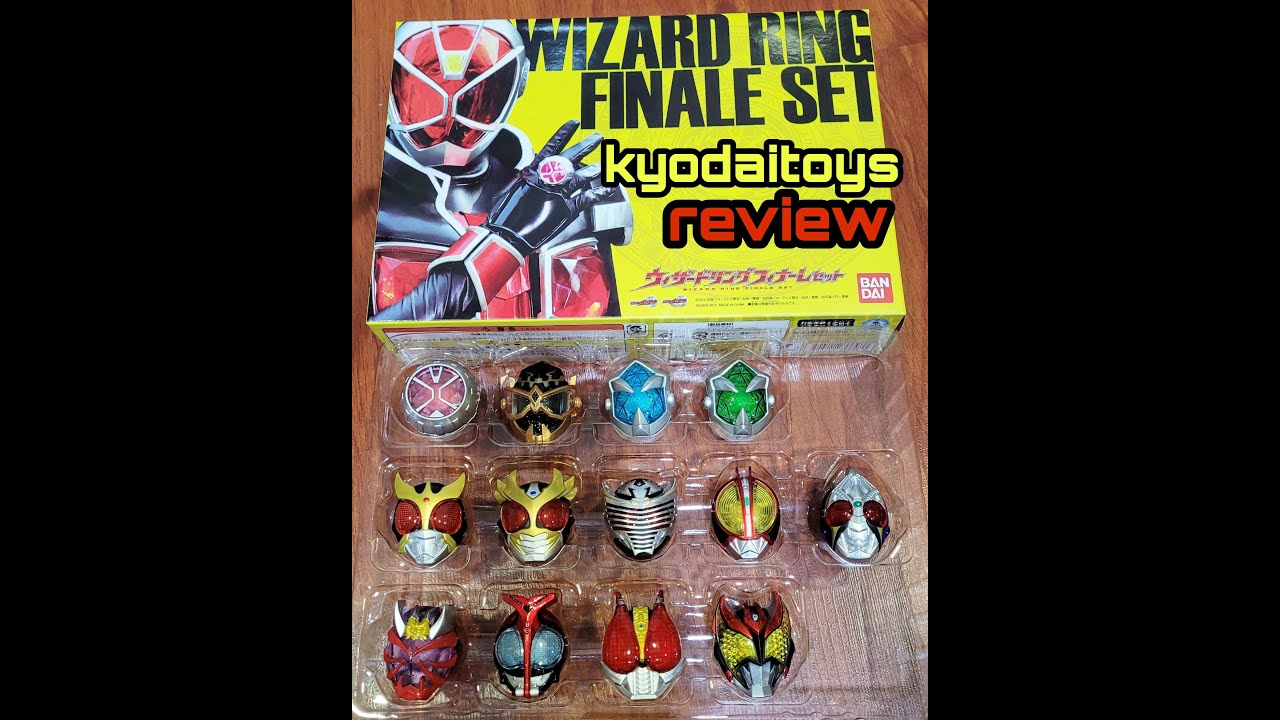 Kyodaitoys Review Kamen rider Wizard- Premium Bandai DX Wizard 