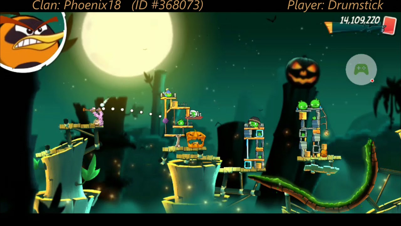 Angry Birds 2 Bubbles Adventure Level 4 playthrough/room reference