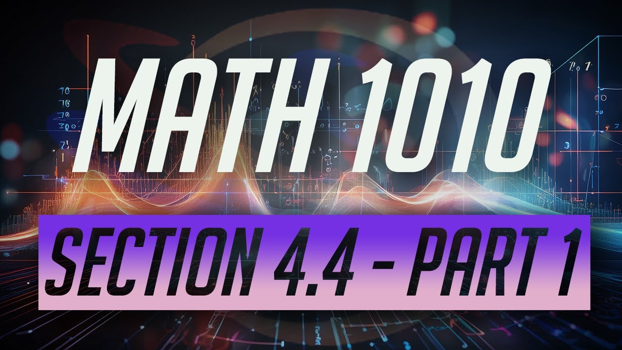 Section 4.4 - Simplifying Complex Rational Expressions - Part 1/6 - YouTube