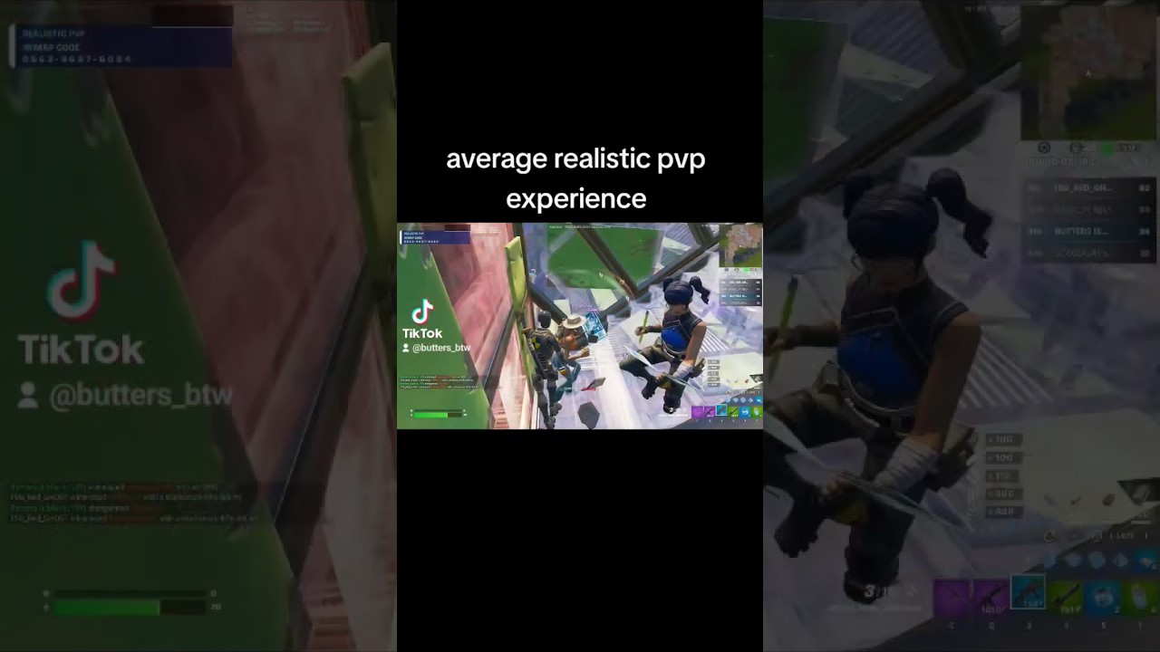 playing realistic pvp in Fortnite be like 