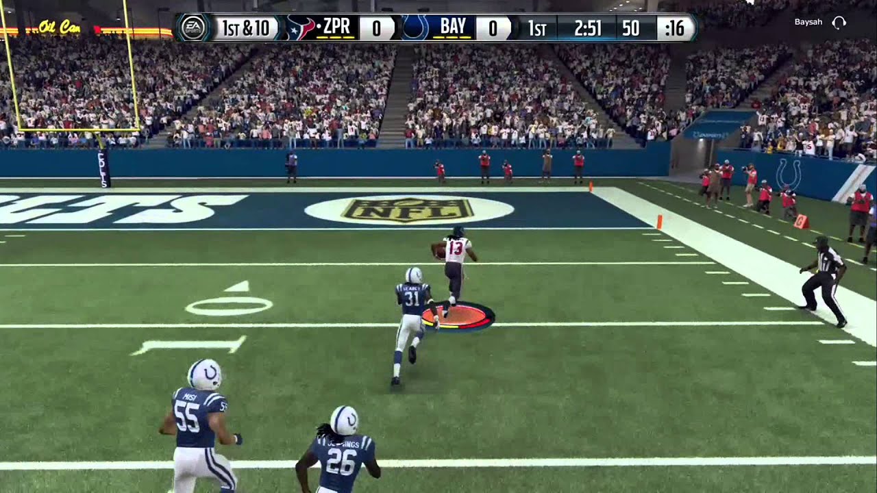 INSANE MADDEN 16 ONE HANDED CATCH!! YouTube