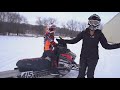 How To Ride A Snowmobile With Avery Hemmer