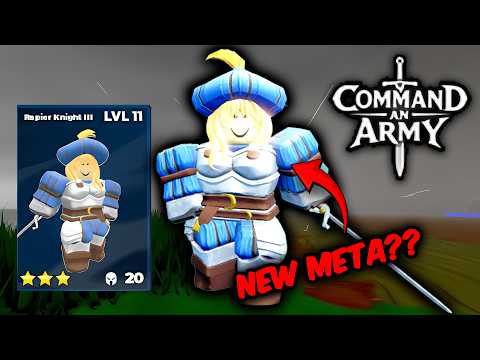 I Maxed Out the New Unit in Command An Army So You Don't Have To | Roblox