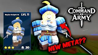 Information I Maxed Out the New Unit in Command An Army So You Don't Have To | Roblox Guide