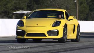 MotorWeek | Track Test: 2016 Porsche Cayman GT4 MotorWeek | Track Test: 2016 Porsche Cayman GT4