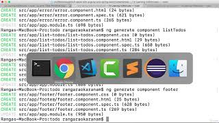 029 Step 27   Adding Bootstrap Framework and Creating Components for Menu and Footer Profile