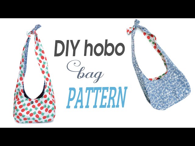 How to Sew a Reversible Hobo Bag with Mx Domestic 