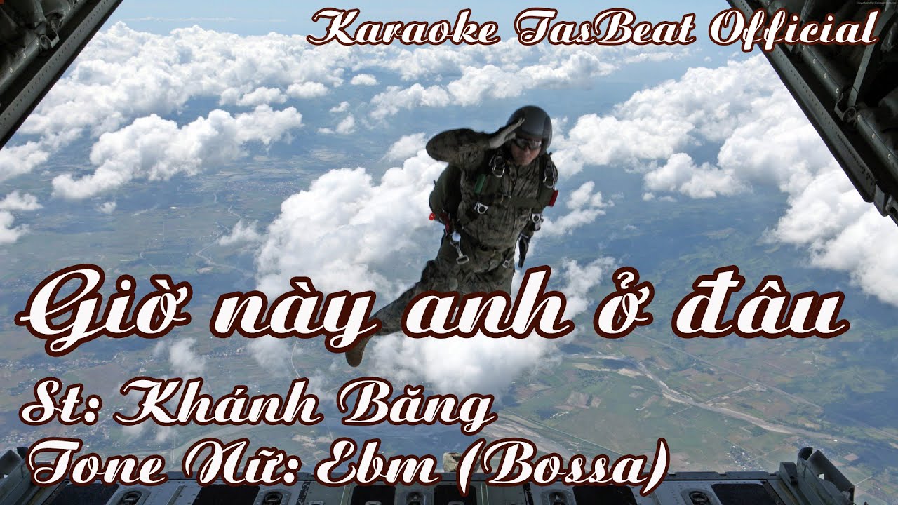 Karaoke Giờ Này Anh Ở Đâu (Bossa) Tone Nữ | TAS BEAT