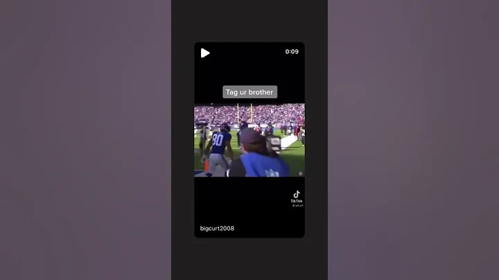 My dream to go to the nfl