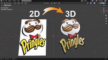 2D Image into 3D Model in Blender 5 (Step-by-Step Beginner)
