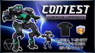 [WR] 🔥 cWReative Community CONTEST – Pathfinder & D-Gem GIVEAWAY | War Robots