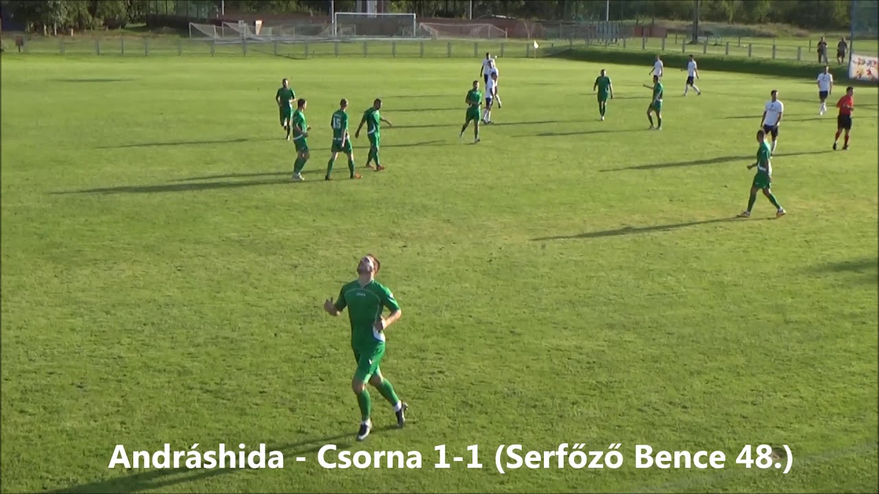 Tarr Andráshida SC - Csornai SE 2-1 - YouTube