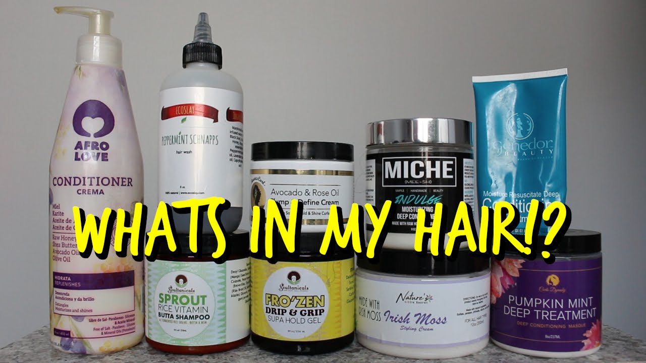 What’s In My Hair?! Hair Products I’m Using February 2020 YouTube