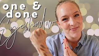 BEST ONE & DONE EYESHADOW // Quick & easy eyeshadow singles