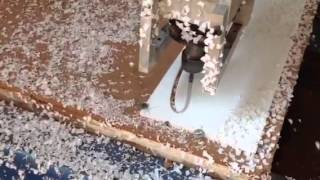 Cutting corian (solid surface) on CNC Router