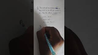 🔥 LCM & HCF Shortcut Trick | Find the Missing Number in Seconds! #Shorts 🧠⚡