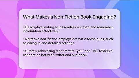 What Makes a Non-Fiction Book Engaging? - The Prose Path