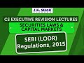 Free Revision Lectures | CS Executive June'21 | SEBI (LODR) Regulations, 2015