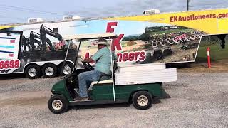YAMAHA GOLF CART WITH DUMP BED
